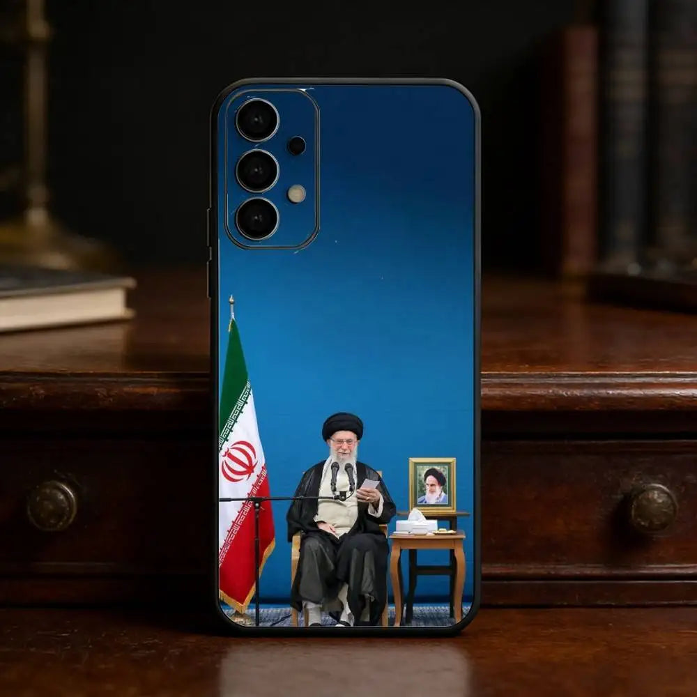 RIP Ali Khamenei Iranian Iran phone Case For Samsung S25,24,21,22,23,30,Ultra,20,Plus,Fe,Lite,Note Soft Black Cover