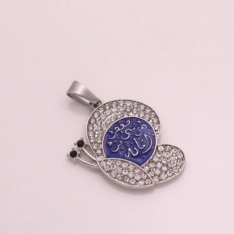 ZKD Muslim Imam Musa bin jafar KAZIM one of the house held of the prophet Muhammad Amanat Musa bin jafar pendant necklace
