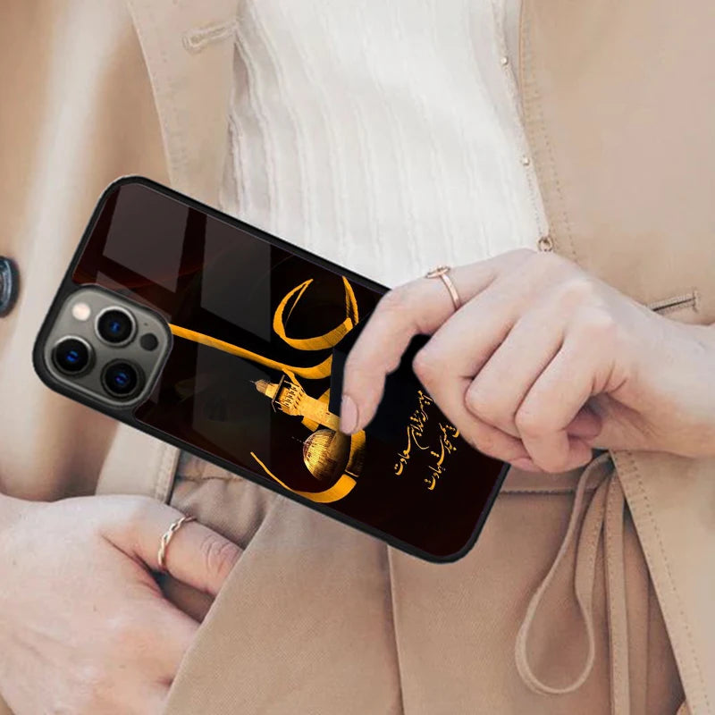Mecca Imam Ali Islamic Holy Magnetic Phone Case For APPLE iPhone 16 15 14 13 12 11 Pro Max Plus Mini