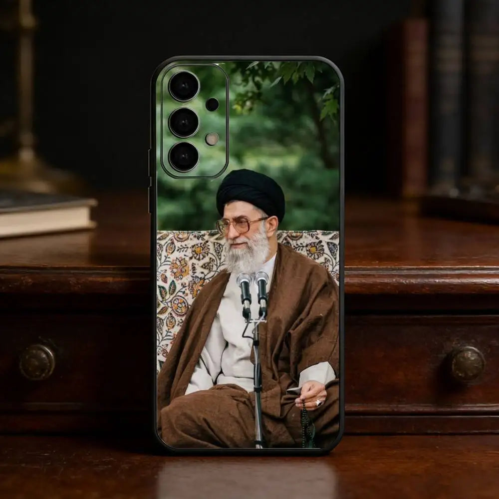 RIP Ali Khamenei Iranian Iran phone Case For Samsung S25,24,21,22,23,30,Ultra,20,Plus,Fe,Lite,Note Soft Black Cover